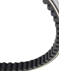 Close-up of Replacement V Belt 0.44 Inch Wide 30.57 Inch Long for lawn mowers and tractors, showing ribbed texture.