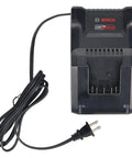 Pro Grade 18V Brushless 18 Gauge Cordless Brad Nailer Kit With 2.0 Ah Battery Charger shown with power cord
