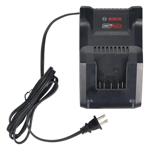 Pro Grade 18V Brushless 18 Gauge Cordless Brad Nailer Kit With 2.0 Ah Battery Charger shown with power cord