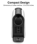 Compact Mini Espresso Machine Compatible With Original Line Pods, 20 Bar High Pressure Pump front view