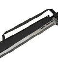 Cord Wrapped Ninja Sword With Sheath Black 29 Inch Overall Length 21 Inch Stainless Steel Blade with nylon sheath