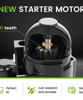 MerCruiser V6 V8 Starter Motor Direct Replacement For Marine Engines With 11 Tooth PMGR 863007A1 close-up view