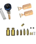 All In One Square Bore Carburetor Rebuild Kit For 1400 Series Edelbrock 1406 And 1477, Compatible With Carter AF, 4 Barrel Carbs, Easy Install, Premium Rebuild Parts For Smooth Performance with various components.