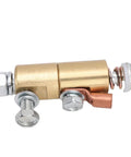 Heavy Duty 500A Brass Welding Ground Clamp With Rotating Device And M10 Hole Diameter For Superior Copper Contact, Reliable Grounding, And Long Lasting Heavy Performance On Every Tough Job.