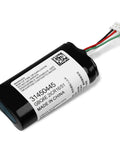 Volvo Digital Siren Alarm Battery Replacement 750mAh 3 42Wh, showing label with product code 31450445 and connector wires
