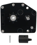 Top view of Fifth Wheel Landing Gear Box For Your RV Aluminum Gearbox Replacement 276602 179015 LG179015