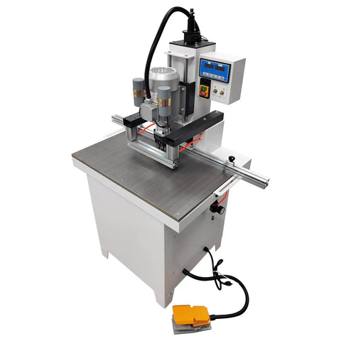 3-In-1 Vertical And Horizontal Drilling Machine For Cabinet Hinges And Connector Holes, Heavy-Duty Dual 1.5KW Motors