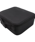 Telescope Accessory Storage Bag With Removable Dividers in tough Oxford cloth, black exterior, compact for small optics gear.