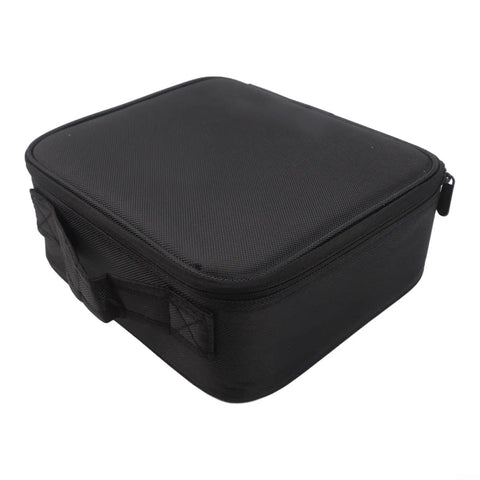 Telescope Accessory Storage Bag With Removable Dividers in tough Oxford cloth, black exterior, compact for small optics gear.