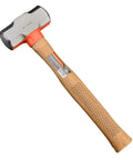 3 Pound Sledge Hammer With Solid Oak Handle Heavy Duty Forged Steel Mini Sledge For Drilling Chisels Nails Rebar Kindling