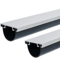 18 Foot Universal Aluminum And Vinyl Garage Door Bottom Seal For All Weather Protection Heavy Duty Weatherproof Door Seal Strip