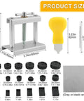 Watch Press Tool Kit With 18 Molds And Opener Remover, Back Case Closer For Safe Cover Closure, Battery Replacement