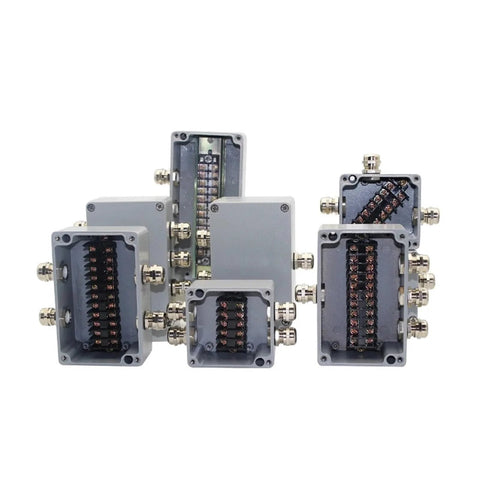 Waterproof IP66 Cast Aluminum Electrical Box For Outdoor Use Explosion Proof Junction Enclosures protecting wire splices