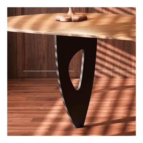 Top Tier Ash Wood Standing Desk With Smooth Height Adjustments And Spacious Corner Layout Made For Grinding Sessions Or Daily Office Grind Straight Up Ergonomic Setup Featuring Integrated Monitor Riser And Hidden Cabinet Storage, close-up of table leg design.
