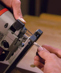 Top Notch 6.2 Amp Orbital Jig Saw Boasting Tool Free Blade Swap And Seven Setting Speed Dial for quick blade change.