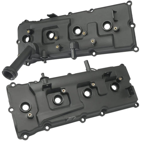 Valve Cover Kit With Gaskets, Bolts, Oil Filler Cap And PCV Valve For 2004 To 2017 Nissan NV2500 NV3500 Armada Titan Pathfinder And 2004 To 2010 Infiniti QX56 5.6L Replacement 13264ZE01A 13264ZE00A