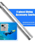 Dip Tube For Scuba Tanks Valve One Quarter Inch 32 Thread Stainless Steel Standard Spindle For Scuba Dive Gear