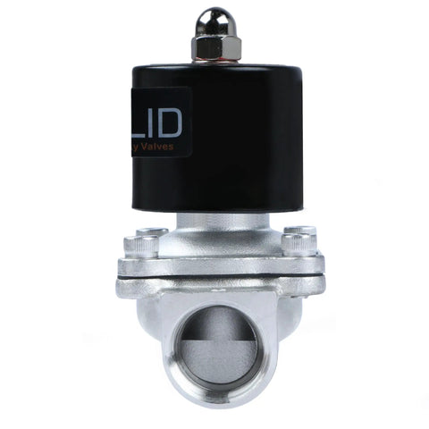 Super Slick Smart Wifi Solenoid Valve 1/4 Inch Stainless Steel App Controlled Remote Access 110 Volt Normally Closed FKM Seal Manual Override Schedule Timer Hella Reliable No Sweat Setup Works Like A Charm For Plumbing And Garden Automation