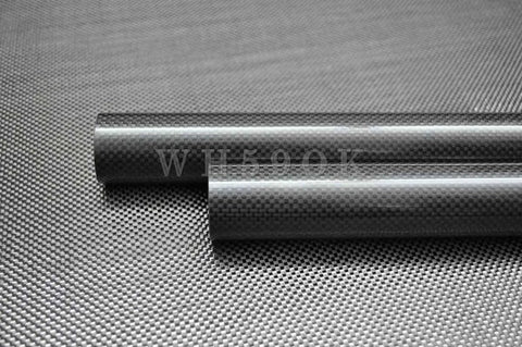 Ultra Lightweight 3K Gloss Carbon Fiber Wing Spar Tube 19mm Outer Inner Diameters 15mm 16mm And 17mm 1m Length For UAVs And RC Planes