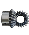 Heavy Duty 10 Pack Bevel Pinion Gears 2 Modulus And 18 Teeth Fit 14 Mm Shafts With 5 Mm Keyways showing gear teeth and bore.