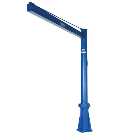 Heavy Duty Workhorse 120X120 Transportable Multi Station Jib Crane Featuring Smooth 360 Rotation Manual Brake And Tough As Nails Steel Build for lifting