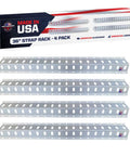 36 Inch Trailer Track Tie Down System With Cargo Rails E Track S Track L Track Anchor Kit 4 Pack Made In USA Aluminum