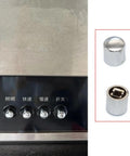 Ten Pack Range Hood Push Button Switch Caps For Under Cabinet Vent Hoods Piano Style Light Touch Button Caps 10mm Square