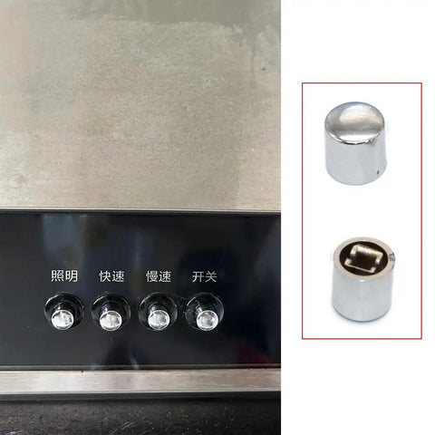 Ten Pack Range Hood Push Button Switch Caps For Under Cabinet Vent Hoods Piano Style Light Touch Button Caps 10mm Square