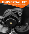 Kohler Compatible Fuel Pump For 17HP To 25HP Small Engines And Lawn Mowers installed for universal fit