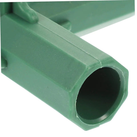Gardening Frame Connector Kit 20 Pack Bracket Connectors for Outdoor Greenhouses, Easy Install and Use, Durable Plant Support for Stable Shelving and Strong Frame Connections, Perfect for DIY Garden Projects