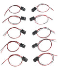 IR Break Beam Sensor Module Set With 5Pcs Photoelectric Distance Control Switches Ultra Fast 2ms Response For Robotics And Automation DC 3-5V