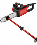 Heavy Duty Telescopic Firewood Measuring Stick With Super Strong Magnets For Fast Wood Cutting And Dang Easy Log Marking tool attached to chainsaw