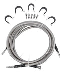 Solid Quick Fix Fuel Line Kit For 6.0L V8 Chevy Silverado And GMC Sierra Trucks 1500 2500 3500 Models Restoring AP02 Assembly Performance Fast, stainless steel