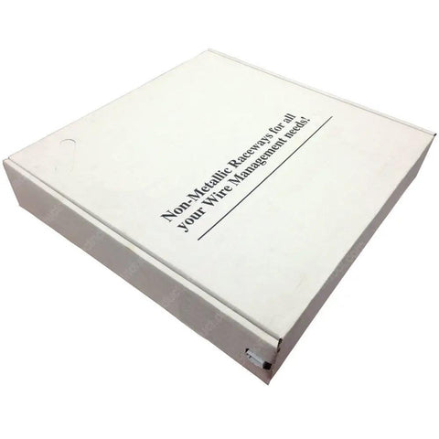 Packaging for Medium 500 Series Surface Cable Raceway Roll, 50 Ft White PVC Channel With Pre-Applied Adhesive