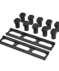 Woodworking Planing Stop Set Of 12 Pro Grade Durable Aluminum Alloy Clamps For Precise Workbench Layout 19mm Fit Heavy Duty Build