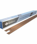 Drywall Shims For Leveling And Framing Fixes, Easy Dispense Cardboard Strips, 100 Pieces, shown next to blue packaging box.