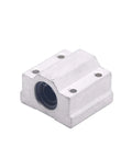 Linear Motion Bearing Slides SCS8UU SCS10UU 8mm 10mm Length For CNC Parts And 3D Printer Parts Heavy Duty Precision Rails For Smooth Glide And Fast Built To Last In CNC Machines Robotics Printing Equipment. aluminum bearing block, 8mm bore