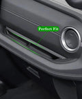 Center Console Organizer For Jeep Wrangler JL JLU 2024 2025 2026 And Gladiator JT 4 Piece Kit with Gear Shift Side Tray installed