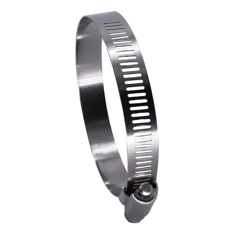 ROADFORMER 3.5-inch worm-gear hose clamp, full stainless steel, 1/2" band width, SAE 56 size