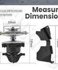 RS800 Transmission Driver Kit for Husqvarna and Craftsman with dimensions labeled in inches