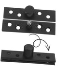 Heavy Duty Pivot Hinge For Hidden Doors Built Tough Mipcase Stainless Steel Invisible Hinges For Bookcases And Secret Compartments