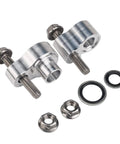 AC Block Off Kit Line Terminator For Rear Air On 2000 To 2013 Chevrolet Suburban with washers and nuts
