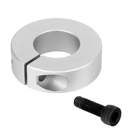 4 Pack Shaft Collar Bore 19mm Aluminum Alloy Clamp On Shafts Collars With M5 Set Screws 40mm Outer Diameter 12mm Thick One Piece