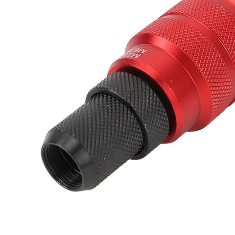 Rivet Nut Drill Adapter Kit With Six Heads And 150 Nuts, Converts Your 18V To 24V Drill Into A Badass Nutsert Installer, Includes M3 To M10 Nuts And Wrench, Great For Aluminum And Steel Projects, black threaded adapter head