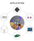 Soldering Station Helping Hand With 3 Flexible Arms Adjustable Vise Desk Clamp Base Solder Holder For PCB Repair And Jewelry Making Blue
