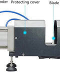 Heavy Duty Pneumatic Cable Cutter For 1-120 Square Lines showing pump cylinder, blade, and protective cover for electrical jobs.