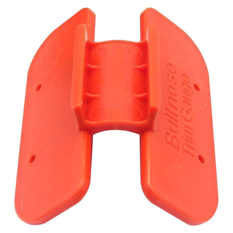 Pro Grade Bullnose Trim Gauge Jig Router Corner Trimmer For Crown Molding Marking Tool, ABS Plastic, Low Profile Design
