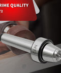MT2 Wood Lathe Live Center Set With Cup Tip For Tailless Lathes Stable Drive Spur Cup Arbor High Precision Lathe Work For Woodworking Machines