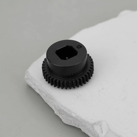 3 Pack Printer Feeder Gear Compatible With 1039507 And Spur Gear 20 For FX890 FX2190 LQ590 LQ2090 21x16x11mm Replacement on white foam