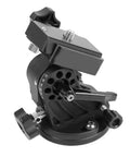 Pro Grade Aluminum Equatorial Telescope Mount With 0 To 70 Degree Tilt Wedge Latitude Base, Heavy Duty Precision Dual Knobs For Fine Adjustment